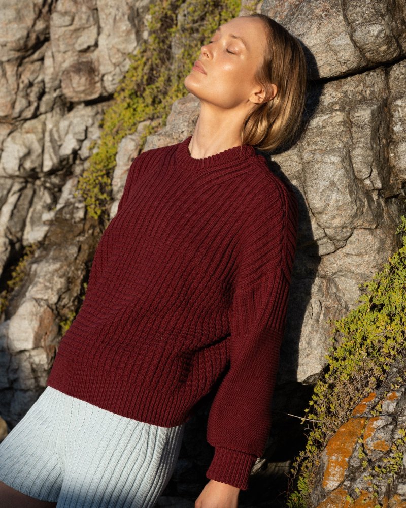 Delčia: Hellebore Cotton Sweater