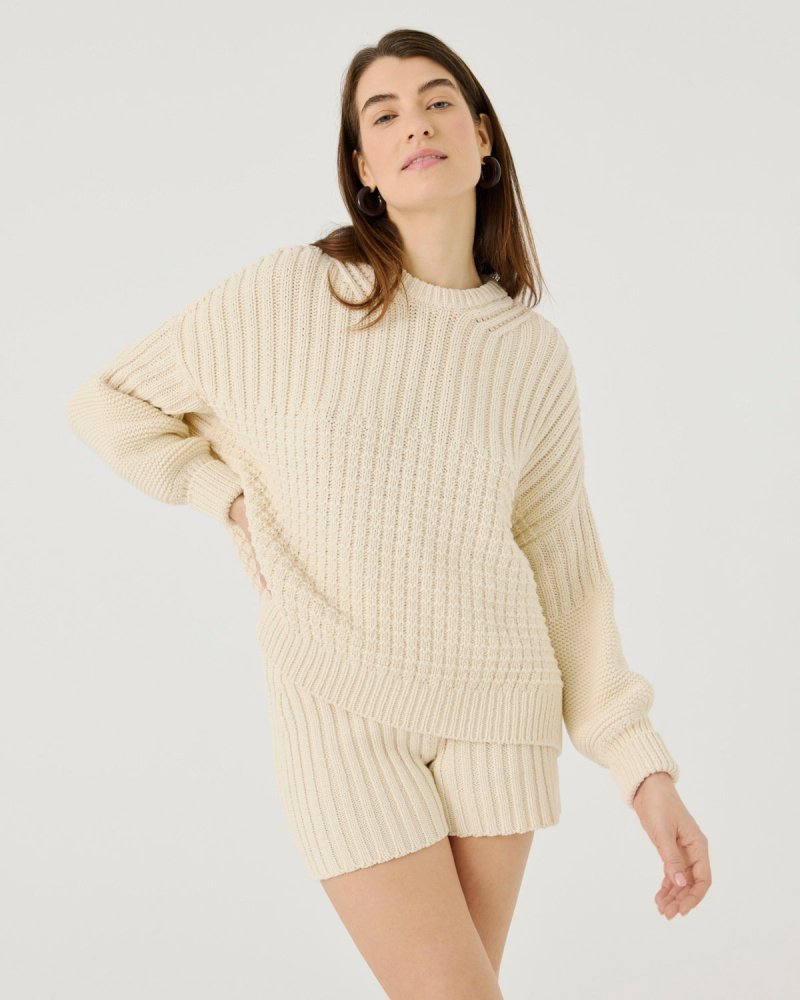 Delčia: Oat Cotton Sweater