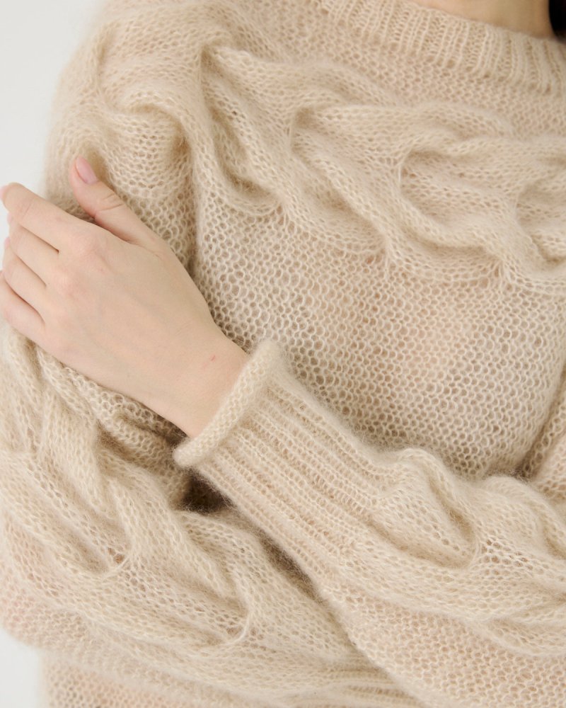 Jūra: Cloud Silk Mohair Sweater – The Knotty Ones