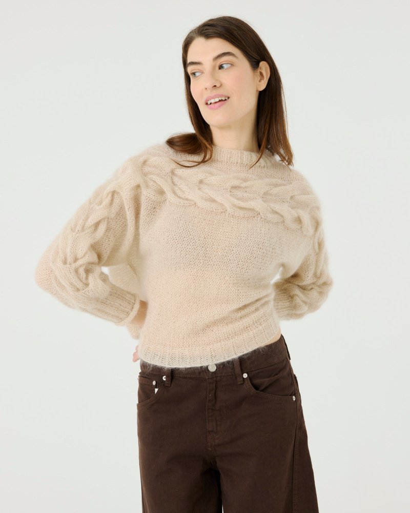 Jūra: Cloud Silk Mohair Sweater – The Knotty Ones
