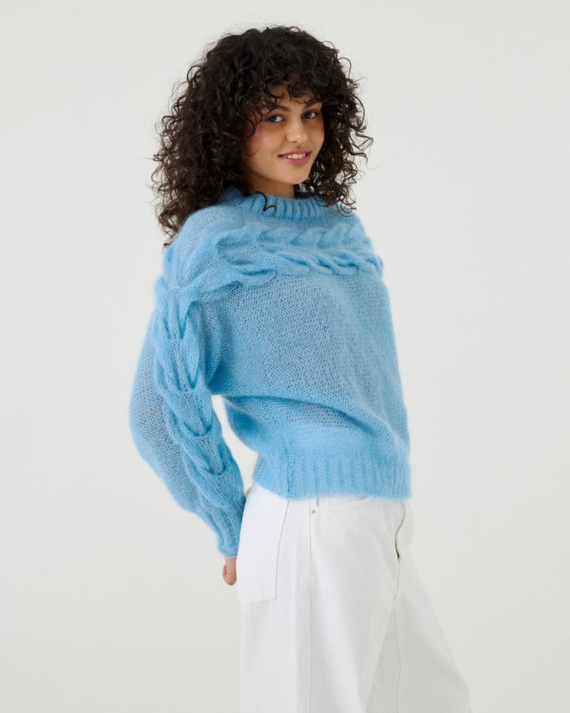 Jūra: Sea Glass Silk Mohair Sweater – The Knotty Ones