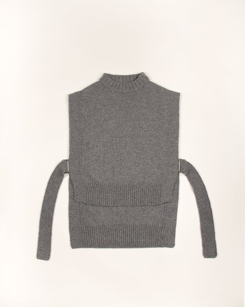 Kalvos: Dove Grey Merino Wool Vest – The Knotty Ones