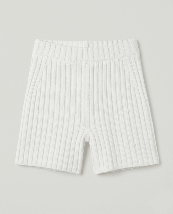 Pilnatis: Off-White Cotton Shorts – The Knotty Ones Pilnatis: Off-White Cotton Shorts – The Knotty Ones