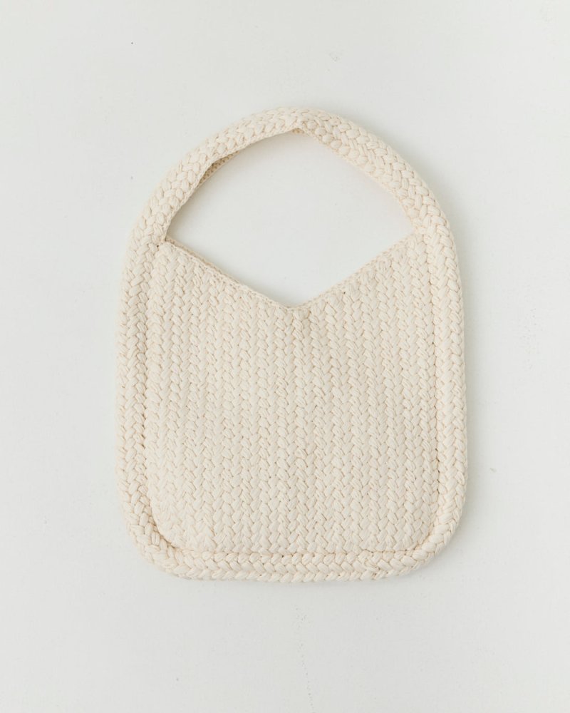 Pintinė Midi: Oat Crochet Bag