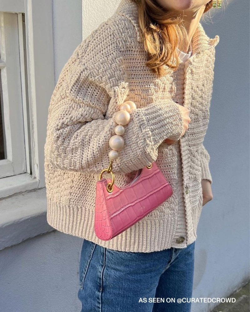 ちほさん専用【Orgue新作／美品】Pearl knit jacket Pearl knit jacket