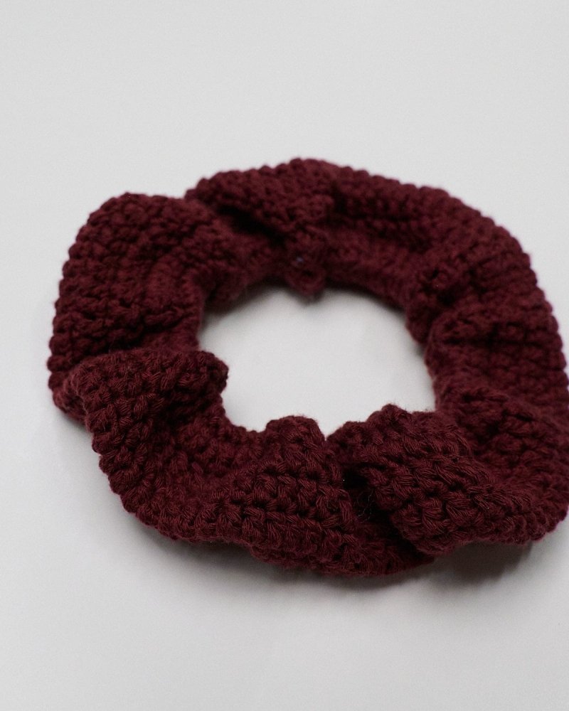 Ramunės: Hellebore Cotton Scrunchie