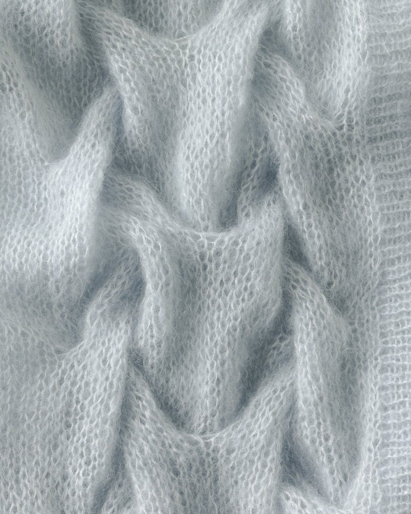 Twisted Erik: Dew Silk Mohair Cardigan – The Knotty Ones