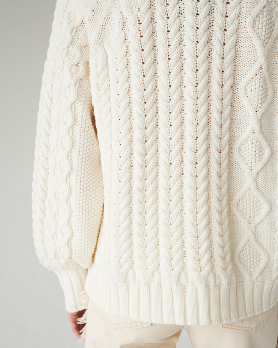 Harmonija: Sea Salt Merino Wool Sweater – The Knotty Ones